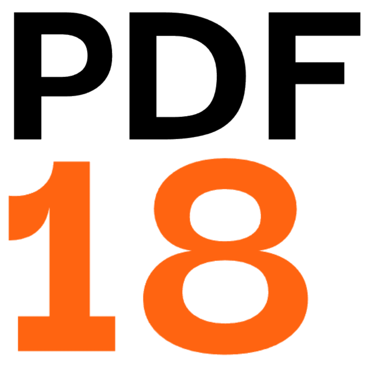 Pdf18 merge pdf online free Logo